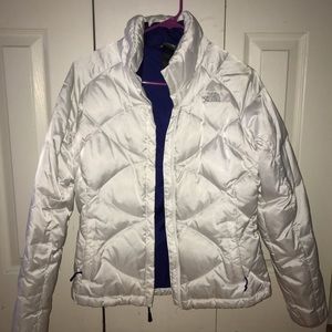 North Face White Coat